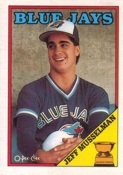 1988 O-Pee-Chee Baseball Cards 229     Jeff Musselman